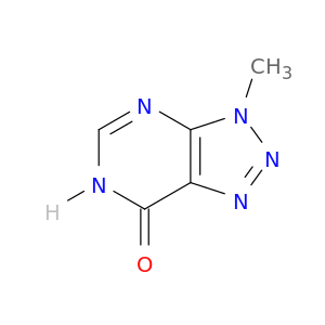 7H-1,2,3-Triazolo[4,5-d]pyrimidin-7-one, 3,4-dihydro-3-methyl-