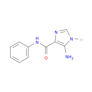 1H-Imidazole-4-carboxamide, 5-amino-N-phenyl-
