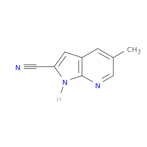 5-Methyl-1H-pyrrolo[2,3-b]pyridine-2-carbonitrile