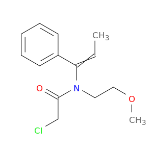 Acetamide, 2-chloro-N-(2-methoxyethyl)-N-(1-phenyl-1-propenyl)-