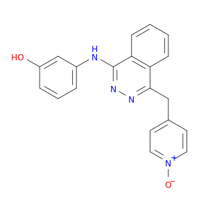 Phenol, 3-[[4-[(1-oxido-4-pyridinyl)methyl]-1-phthalazinyl]amino]-