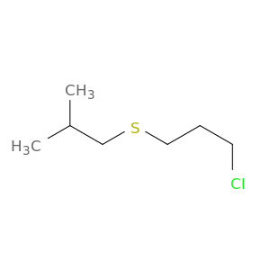 1-chloro-3-[(2-methylpropyl)sulfanyl]propane