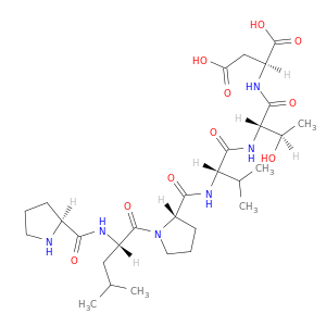 L-Aspartic acid, L-prolyl-L-leucyl-L-prolyl-L-valyl-L-threonyl-
