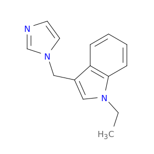 1H-Indole, 1-ethyl-3-(1H-imidazol-1-ylmethyl)-