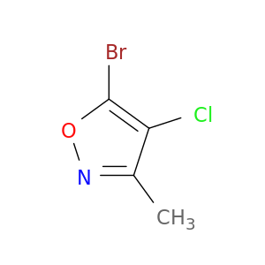 Isoxazole, 5-bromo-4-chloro-3-methyl-