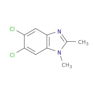 1H-BENZIMIDAZOLE, 5,6-DICHLORO-1,2-DIMETHYL-