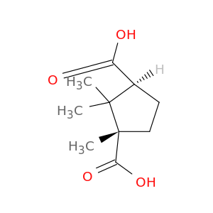 (1s,3s)-1,2,2-trimethylcyclopentane-1,3-dicarboxylic acid