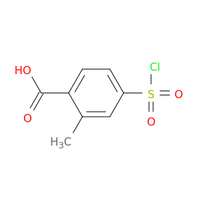 4-(Chlorosulfonyl)-2-methylbenzoic Acid