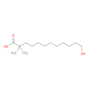 Dodecanoic acid, 12-hydroxy-2,2-dimethyl-