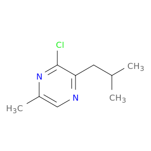 Pyrazine, 3-chloro-5-methyl-2-(2-methylpropyl)-