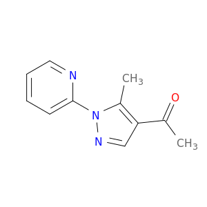 1-[5-methyl-1-(pyridin-2-yl)-1H-pyrazol-4-yl]ethan-1-one