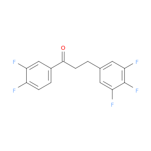 3',4'-DIFLUORO-3-(3,4,5-TRIFLUOROPHENYL)PROPIOPHENONE