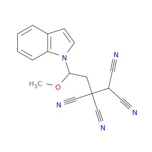 1,1,2,2-Butanetetracarbonitrile, 4-(1H-indol-1-yl)-4-methoxy-