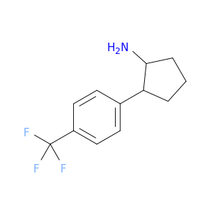 2-[4-(trifluoromethyl)phenyl]cyclopentan-1-amine