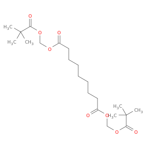 Nonanedioic acid, bis[(2,2-dimethyl-1-oxopropoxy)methyl] ester