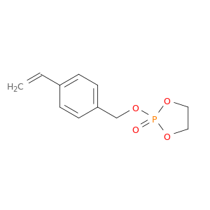 1,3,2-Dioxaphospholane, 2-[(4-ethenylphenyl)methoxy]-, 2-oxide