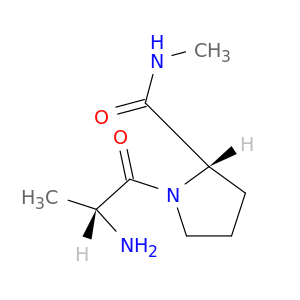 L-Prolinamide, D-alanyl-N-methyl-