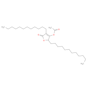 2(5H)-Furanone, 4-(acetyloxy)-3,5-didodecyl-