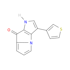 Pyrrolo[2,3-b]pyrrolizin-8(1H)-one, 3-(3-thienyl)-
