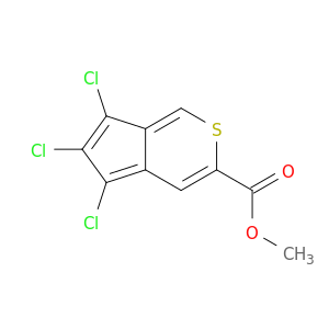 Cyclopenta[c]thiopyran-3-carboxylic acid, 5,6,7-trichloro-, methyl ester