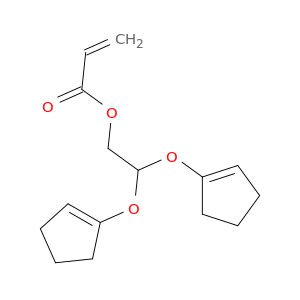 2-Propenoic acid, bis(1-cyclopenten-1-yloxy)ethyl ester