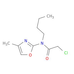Acetamide, N-butyl-2-chloro-N-(4-methyl-2-oxazolyl)-
