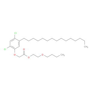 Acetic acid, (2,4-dichloro-5-pentadecylphenoxy)-, 2-butoxyethyl ester