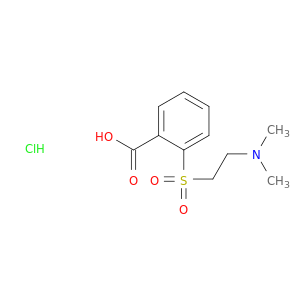 2-[2-(dimethylamino)ethanesulfonyl]benzoic acid hydrochloride