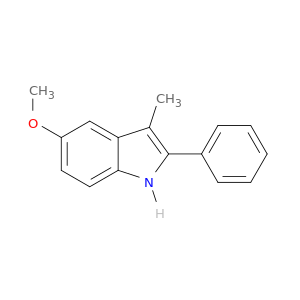1H-Indole, 5-methoxy-3-methyl-2-phenyl-