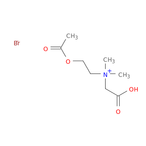 Ethanaminium, 2-(acetyloxy)-N-(carboxymethyl)-N,N-dimethyl-, bromide