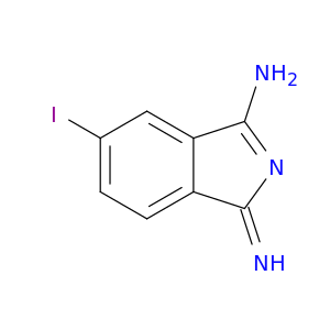 1H-Isoindol-3-amine, 1-imino-5-iodo-