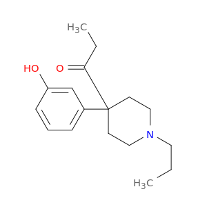 1-Propanone, 1-[4-(3-hydroxyphenyl)-1-propyl-4-piperidinyl]-