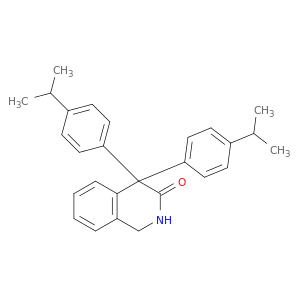 3(2H)-Isoquinolinone, 1,4-dihydro-4,4-bis[4-(1-methylethyl)phenyl]-
