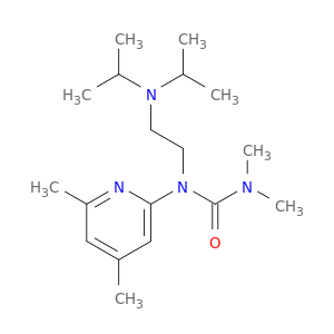 Urea,N-[2-[bis(1-methylethyl)amino]ethyl]-N-(4,6-dimethyl-2-pyridinyl)-N',N'-dimethyl-