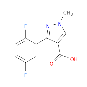 3-(2,5-Difluorophenyl)-1-methyl-1H-pyrazole-4-carboxylic Acid