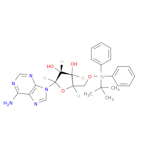 Adenosine, 5'-O-[(1,1-dimethylethyl)diphenylsilyl]-
