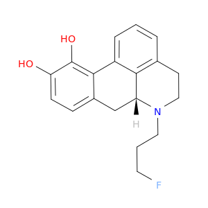4H-Dibenzo[de,g]quinoline-10,11-diol,6-(3-fluoropropyl)-5,6,6a,7-tetrahydro-, (R)- (9CI)