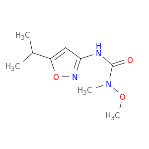Urea, N-methoxy-N-methyl-N'-[5-(1-methylethyl)-3-isoxazolyl]-