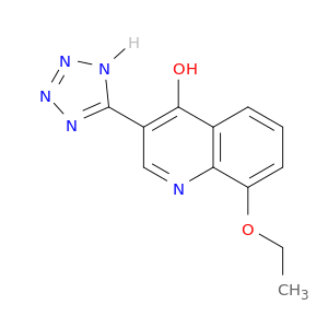 4-Quinolinol, 8-ethoxy-3-(1H-tetrazol-5-yl)-