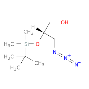 1-Propanol, 3-azido-2-[[(1,1-dimethylethyl)dimethylsilyl]oxy]-, (2S)-