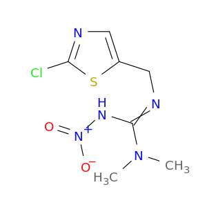 Guanidine, N'-[(2-chloro-5-thiazolyl)methyl]-N,N-dimethyl-N''-nitro-