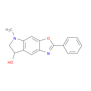 5H-Pyrrolo[3,2-f]benzoxazol-7-ol, 6,7-dihydro-5-methyl-2-phenyl-
