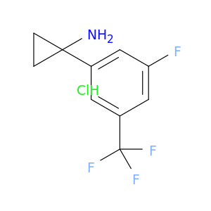 1-[3-Fluoro-5-(Trifluoromethyl)Phenyl]Cyclopropan-1-Amine Hydrochloride