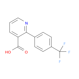 3-Pyridinecarboxylicacid, 2-[4-(trifluoromethyl)phenyl]-