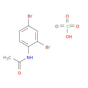 Acetamide, N-(2,4-dibromophenyl)-, perchlorate