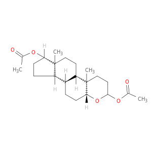 4a,6a-dimethylhexadecahydroindeno[5,4-f]chromene-2,7-diyl diacetate