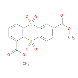 1,7-Thianthrenedicarboxylic acid, dimethyl ester, 5,5,10,10-tetraoxide