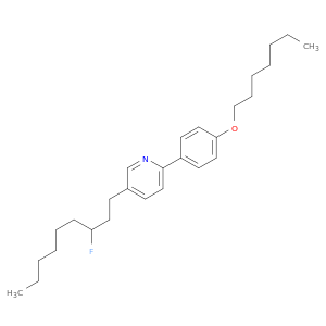Pyridine, 5-(3-fluorononyl)-2-[4-(heptyloxy)phenyl]-