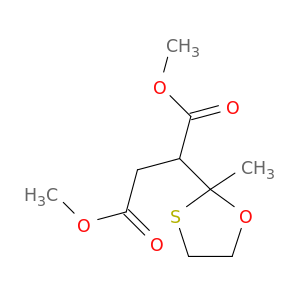 Butanedioic acid, (2-methyl-1,3-oxathiolan-2-yl)-, dimethyl ester