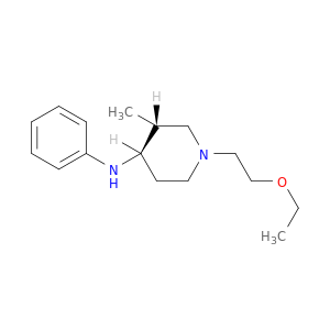4-Piperidinamine,1-(2-ethoxyethyl)-3-methyl-N-phenyl-, trans- (9CI)